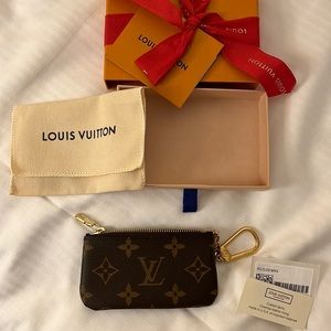 Louis Vuitton Monogram Key Pouch Brand New with Tags!